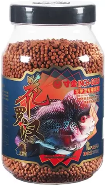 Inch Gold Flowerhorn Fish Food, 380gm