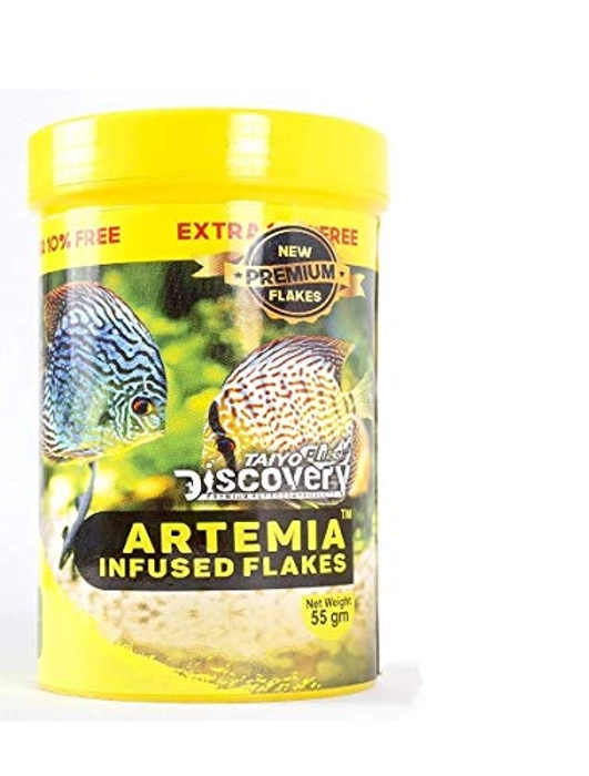 Taiyo Pluss Discovery Artemia Infused flakes 55 gram