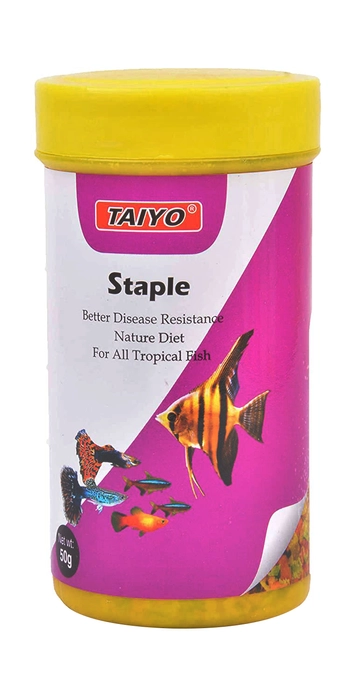 Taiyo Staple Flakes Fish Food, 50gm