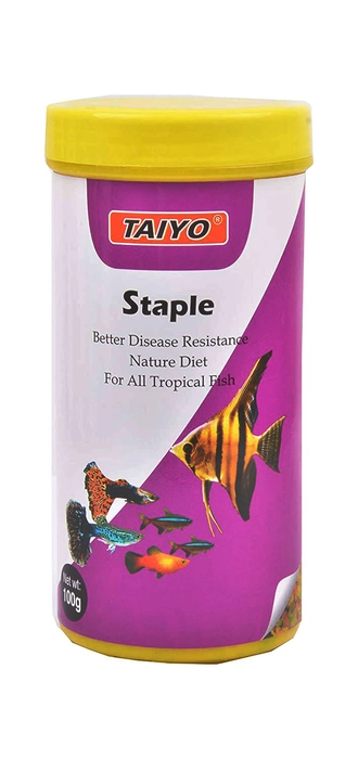 Taiyo Staple Flakes Fish Food, 100gm