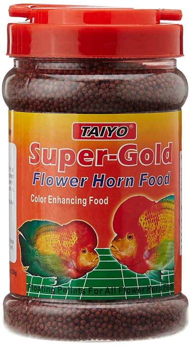 Taiyo Super Gold Flower Horn Fish Food, 330gm