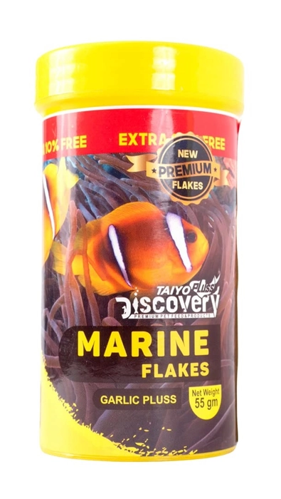 Taiyo Pluss Discovery Fish Food Marine Flakes-55g