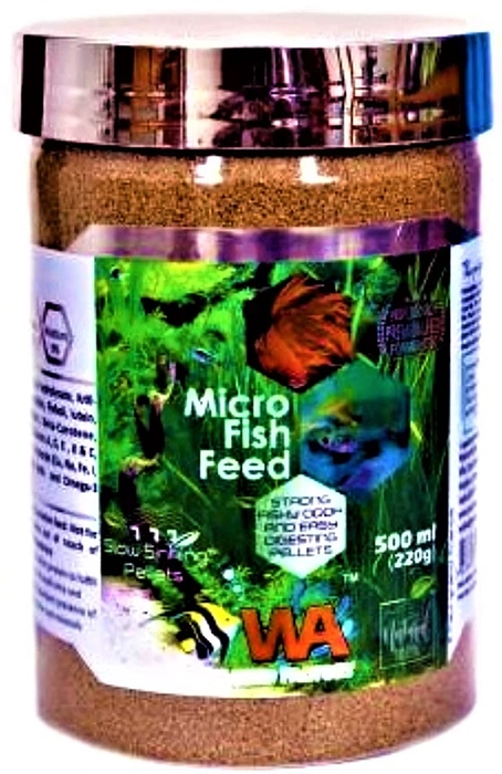 WA Micro Fish Feed -500ml (220g)