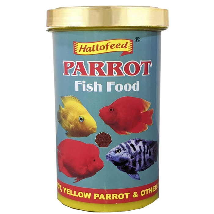 Hallofeed  Parrot Fish Food 100gm