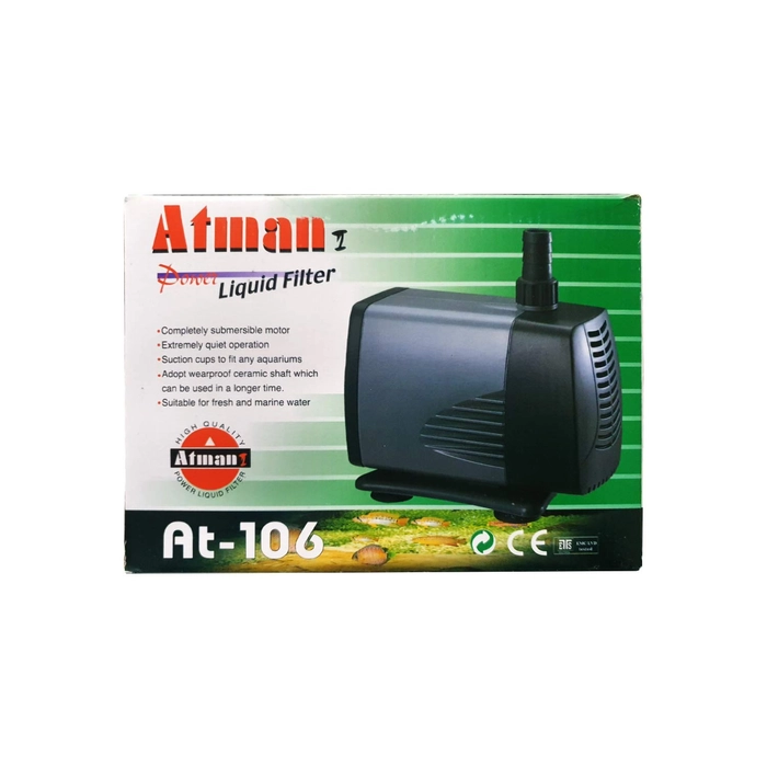 Atman Champion Aquarium Water Pump - AT-106 (85W/4 M/4000 L/Hr)