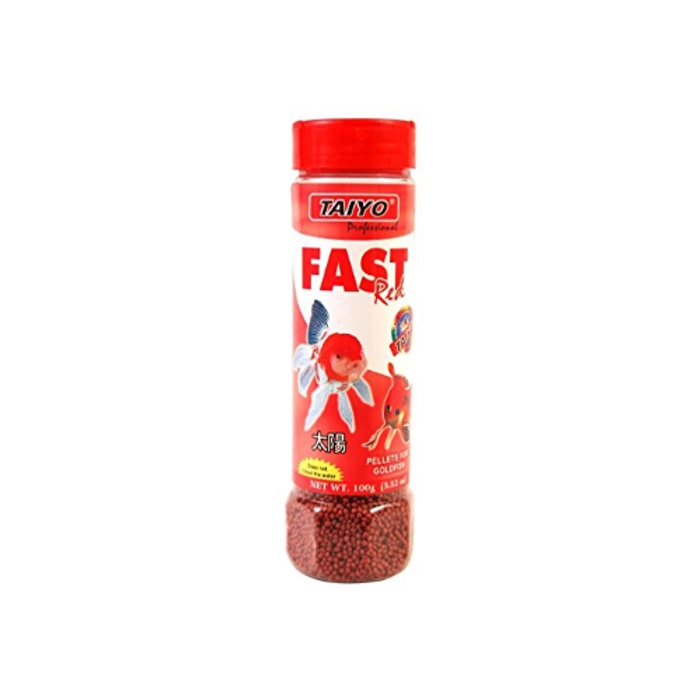 Taiyo Fast Red Fish Food 100gm Jar