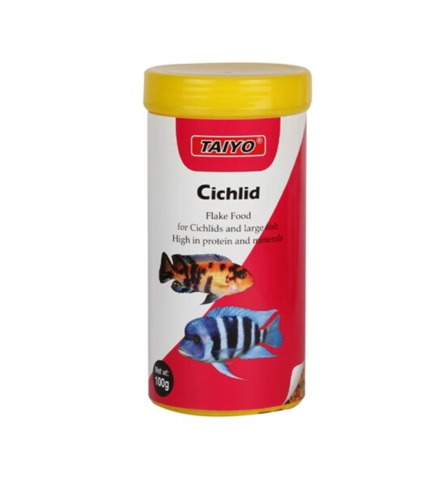 Taiyo Cichlid Flakes Fish Food, 100gm