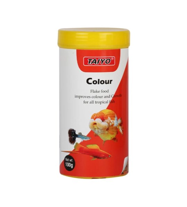 Taiyo Colour Flakes Fish Food, 100gm