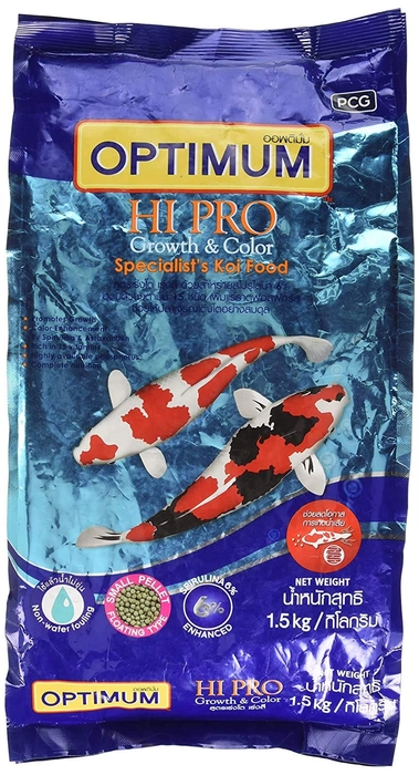 Optimum HI-PRO Growth and Colour - 1.5 kg ( Small Pillets)