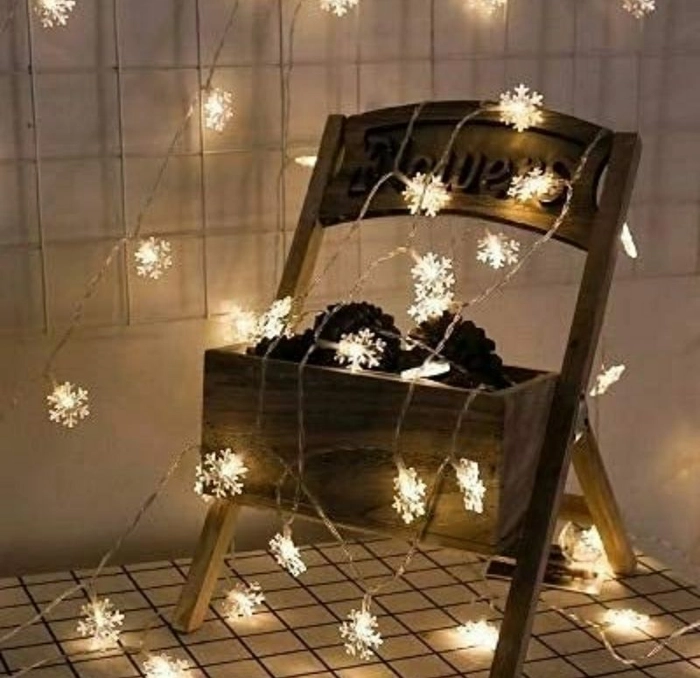 Snowflakes Led String Light (3 m, Warm White) , Christmas Decor Lights , Diwali Lights , Christmas Lights , Decorative String Lights , led Lights , Festive Lights
81%
off