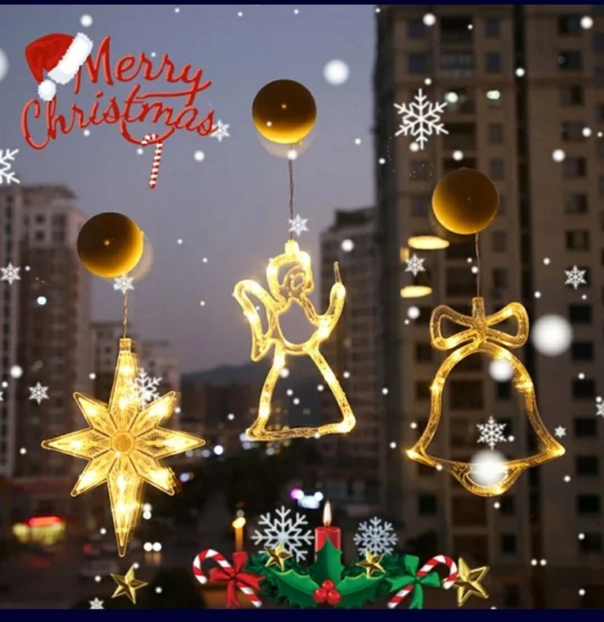 Creative Christmas Hanging LED(Battery Operated) Lights