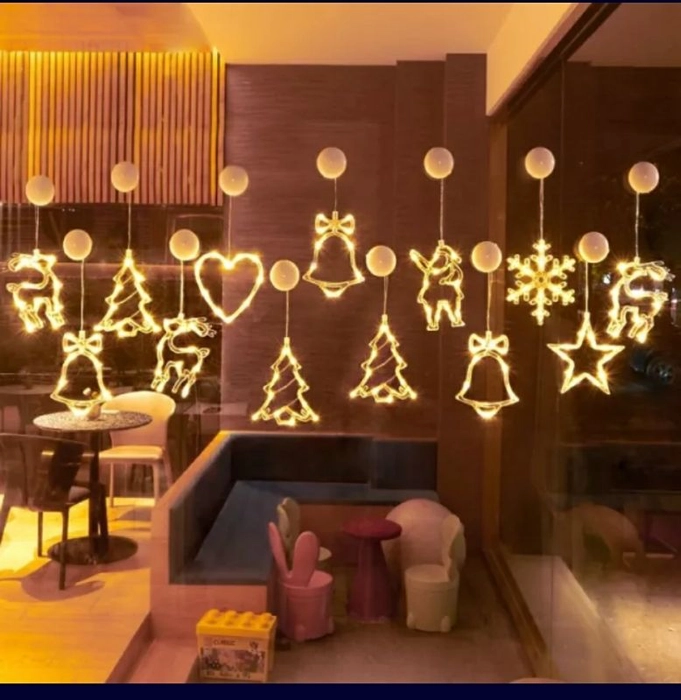 Creative Christmas Hanging LED(Battery Operated) Lights
