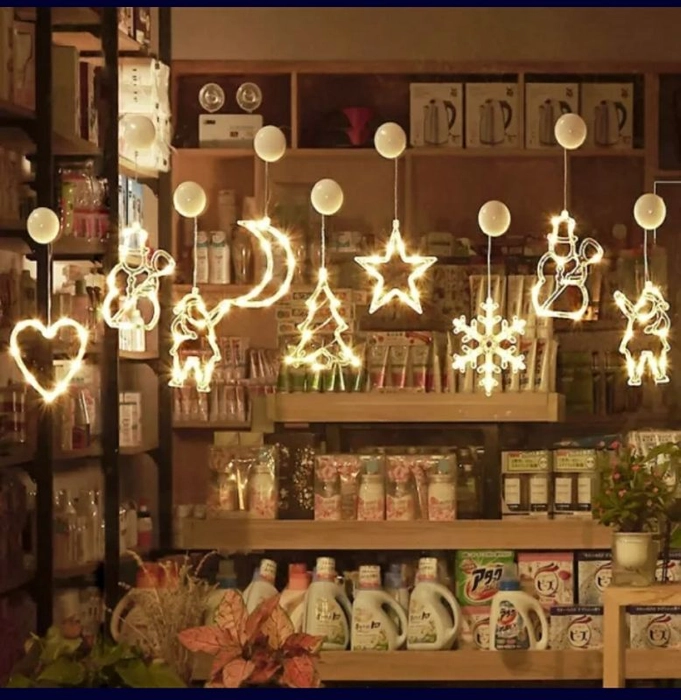 Creative Christmas Hanging LED(Battery Operated) Lights