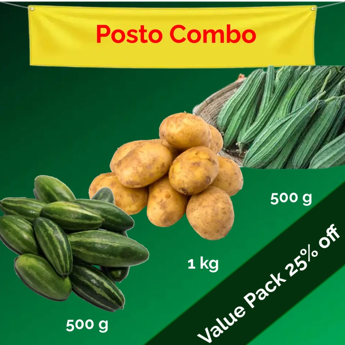 POSTO COMBO - Jyoti Aloo (1 kg)+Potol (500 gm) + Jhinge (500 gm)