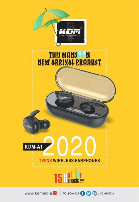 Kdm twins wireless discount earphone