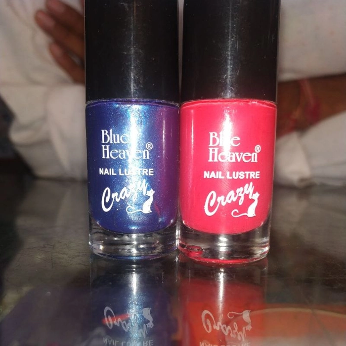 Buy Blue Heaven Bling Nail Paint, 306 Very Wine (8ml) Online in India - Tira