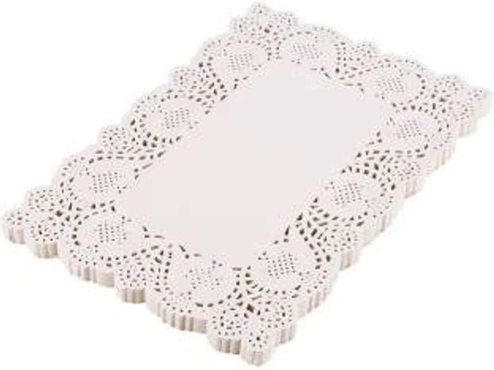 100pcs 4 inch 10cm Heart Shape White Paper Doilies Wedding Party Favor  Decorations Paper Mats Dessert Pads Table Decoration
