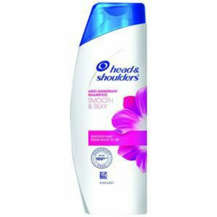 Head & shoulders Anti-Dandruff Shampoo - Smooth & Silky, For Dry & Damaged Hair, 180 ml