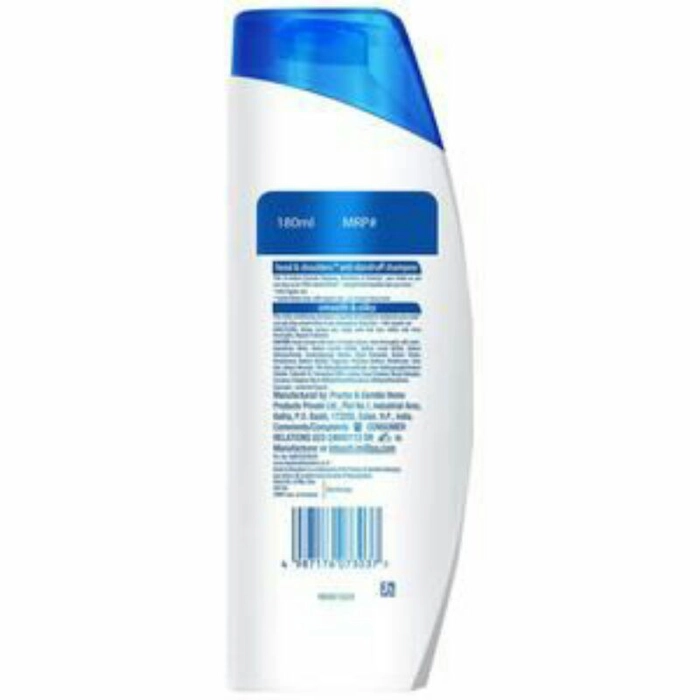 Head & shoulders Anti-Dandruff Shampoo - Smooth & Silky, For Dry & Damaged Hair, 180 ml