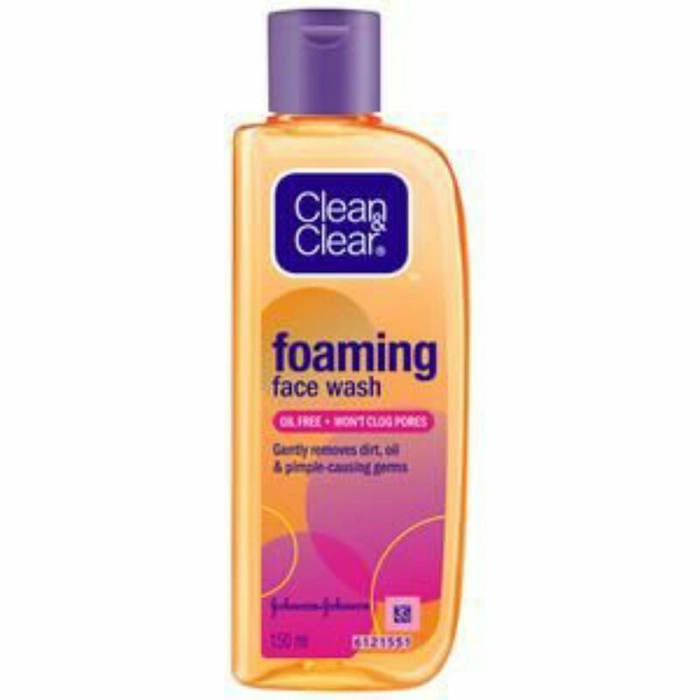 Clean & Clear Foaming Face Wash, 150 ml