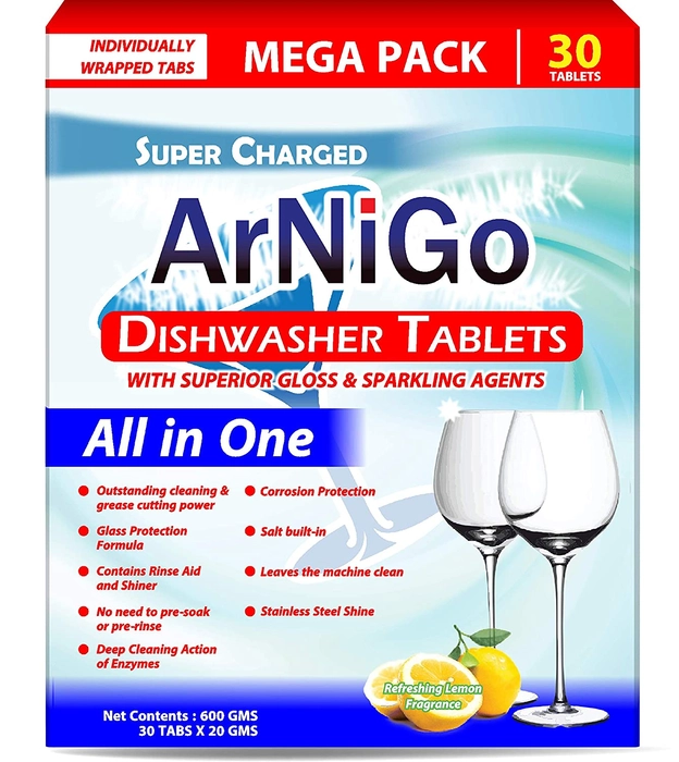 Arnigo All in One Automatic Dishwasher Tablets