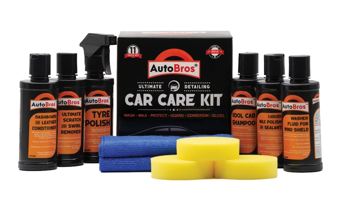 AutoBros Car Care Kit 11Pcs