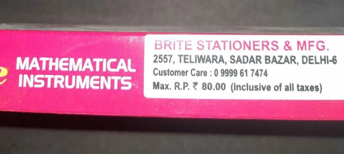 Prince Mathematical Instrument Box