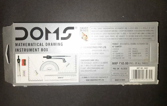 Doms Mathematical Drawing Instrument Box