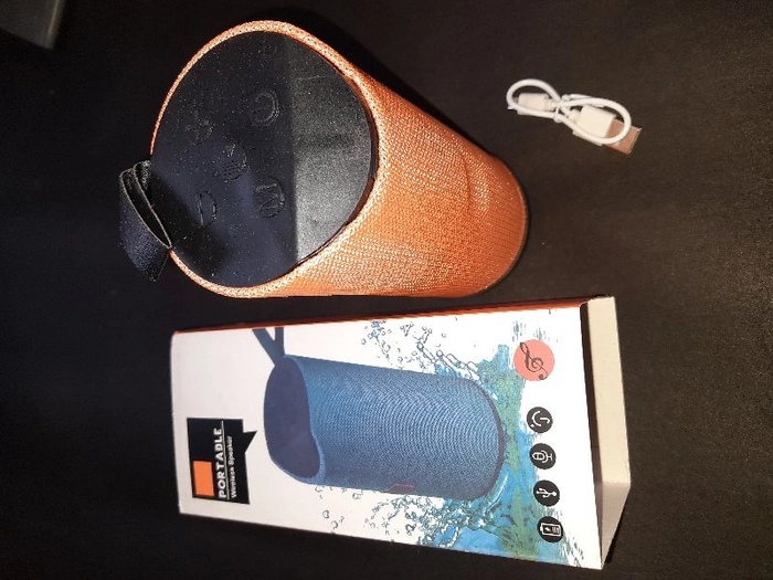 Portable wireless speaker