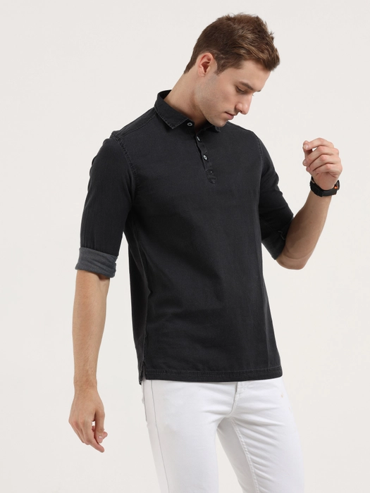 Men's Casual Shirt BLACK 