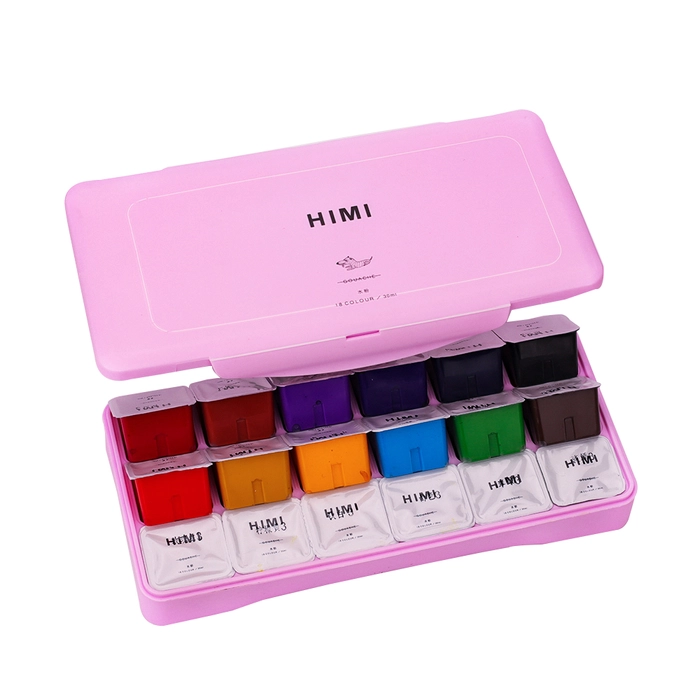 MIYA HIMI 18 Colors Suitable for Students Children's Painting