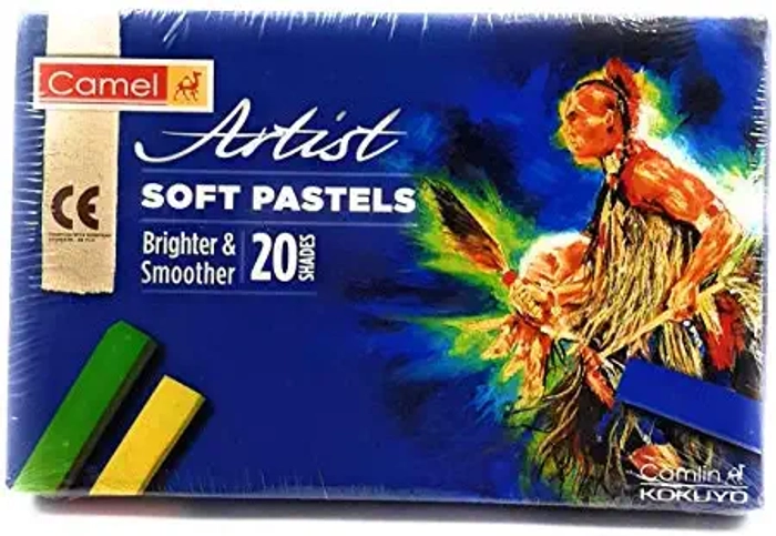 Buy original Camlin-Camel - Artist Soft Pastels Set - 20 shades - 337707  from Thoovi Arts