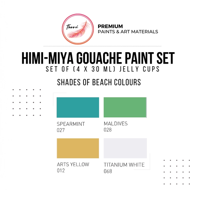 Premium himi miya gouache 