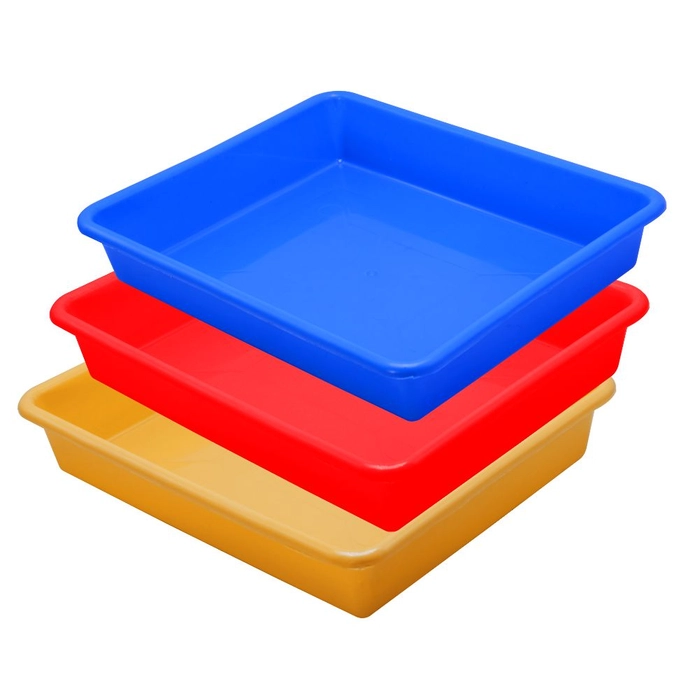 Buy Wonder Plastic Exel Small Tray For Home/Office/Kitchen, Set of