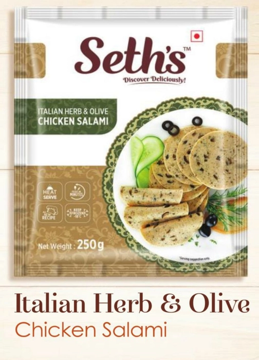 Italian Herb And Olive Salami