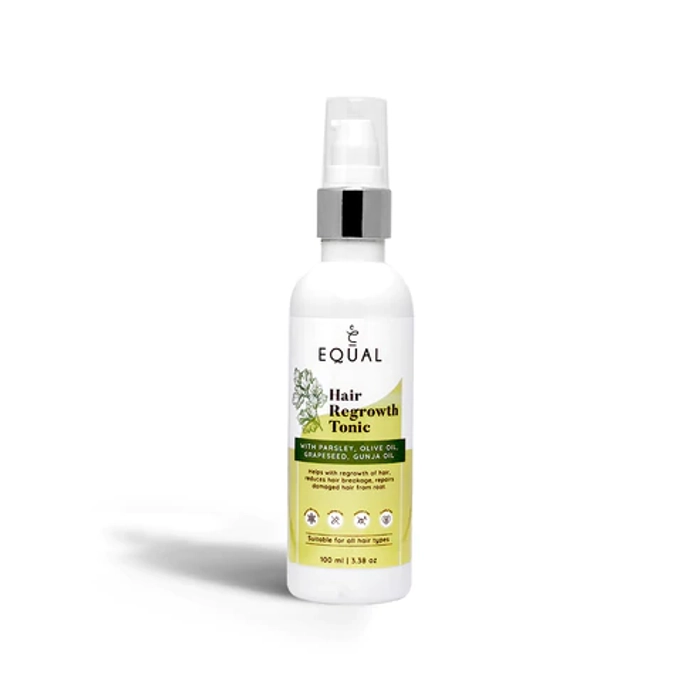 Equal Hair Growth Tonic with Parsley, Olive Oil, Grapeseed & Gunja Oil (100ml)