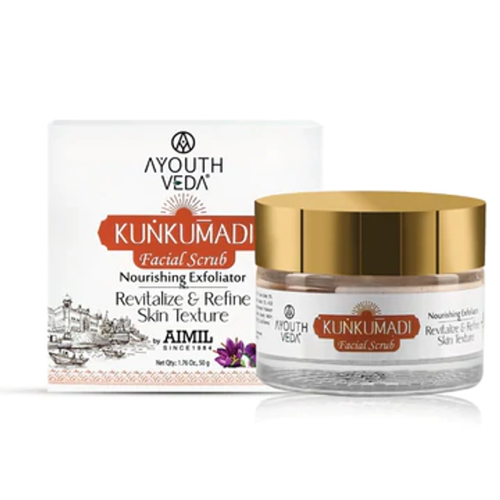 Ayouthveda Kunkumadi Facial Scrub - 50gm