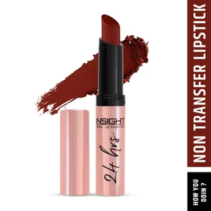 Insight 24Hrs Non Transfer Matte Lipstick - Shade 05(How You Doin?)