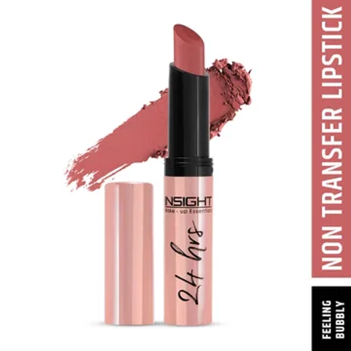 Insight 24Hrs Non Transfer Matte Lipstick - Shade 07(Feeling Bubbly)