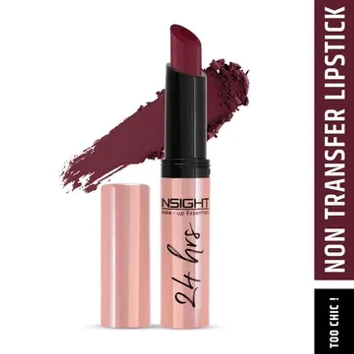 Insight 24 Hrs Non Transfer Lipstick Shade 21(Too Chic!)