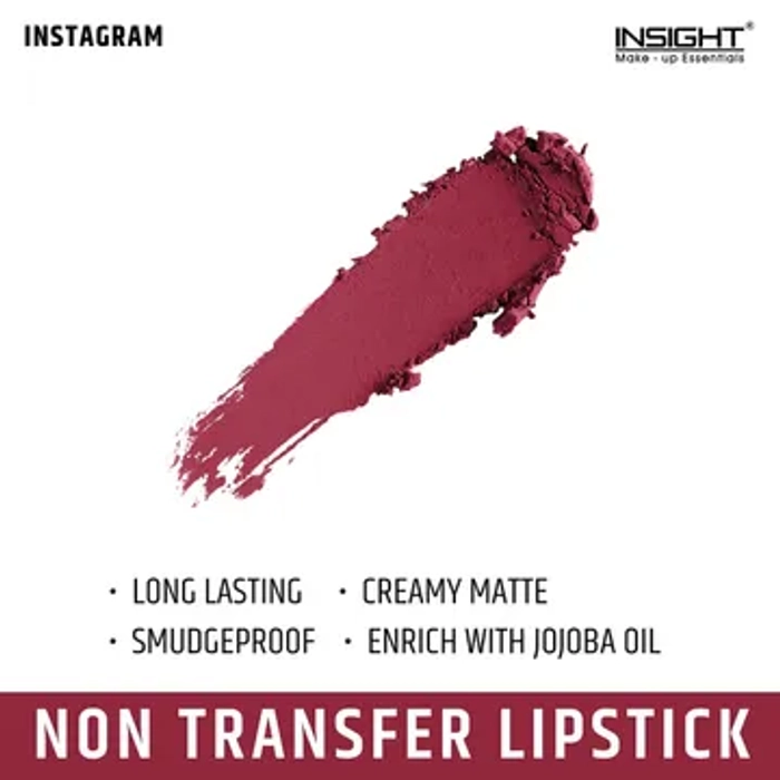 Insight 24 Hrs Non Transfer Lipstick Shade 24(Instagram)