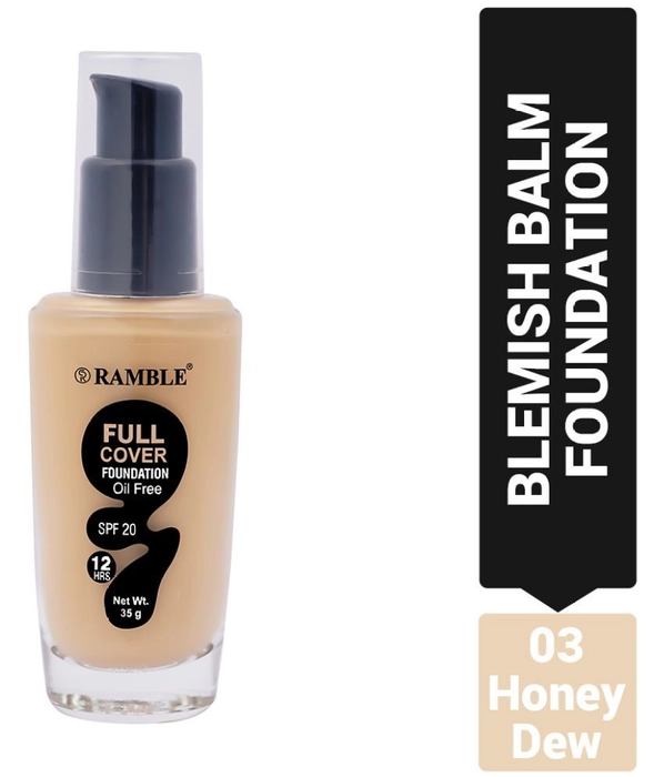 Ramble Full Cover Foundation - 03(Honey Dew)