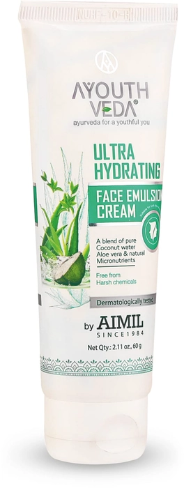 Ayouthveda Ultra Hydrating Face Emulsion Cream