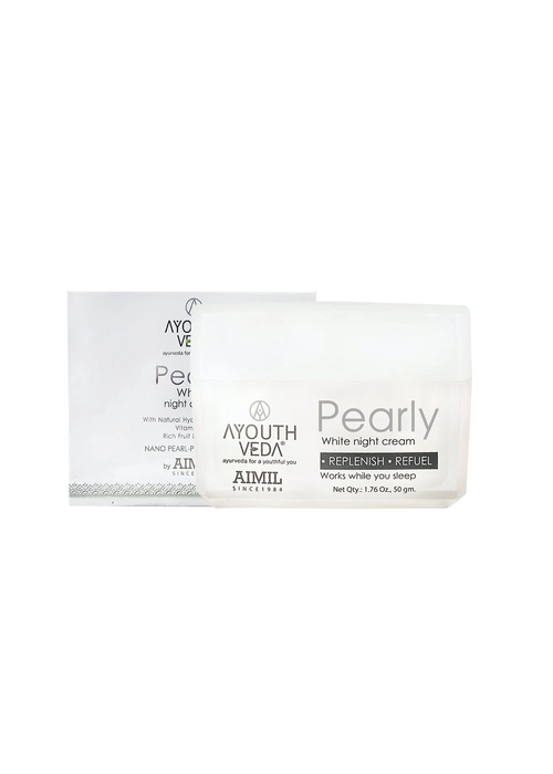 Ayouthveda Pearly White Night Cream