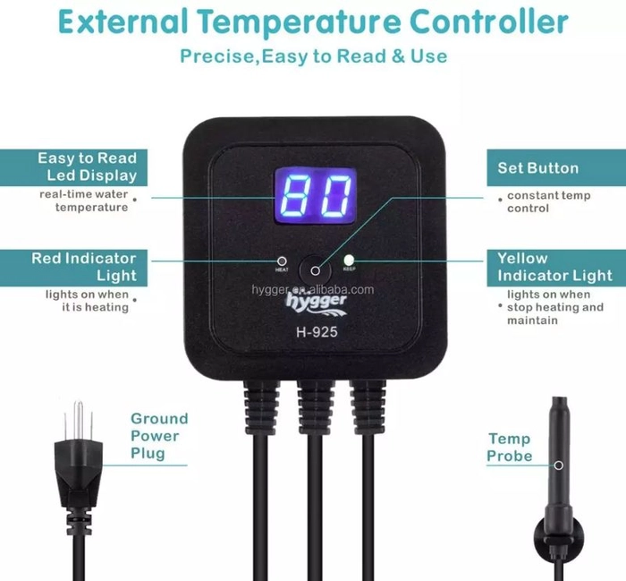 Aquarium Heater With Digital Temp