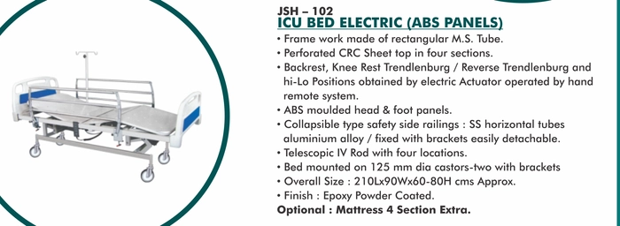 ICU Bed Electric - ABS Panel