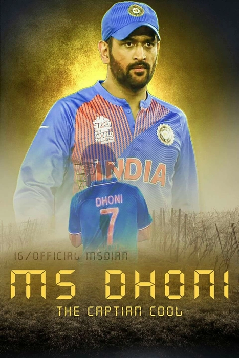 MS Dhoni small stickers 12 images