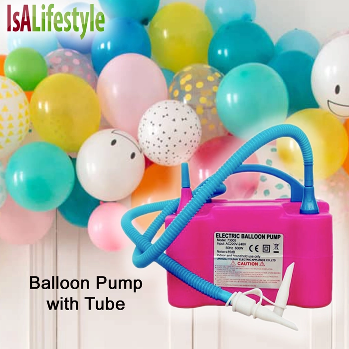 Upgraded Electric Balloon Pump Air Pump Practical 600w Electric with  Malaysia 2-pin Plug Fit All Types of Balloons