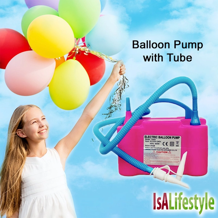 Upgraded Electric Balloon Pump Air Pump Practical 600w Electric with  Malaysia 2-pin Plug Fit All Types of Balloons