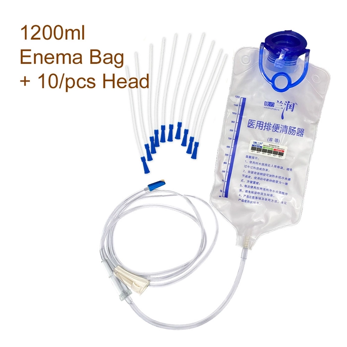 Coffee Enema Powder Natural Colon Cleansing Enema Kit Bag 25cm Tube HALAL Detox Slimming 排毒咖啡灌肠袋